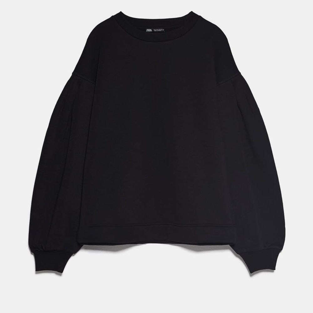 NWT Zara balloon sleeve sweater - L